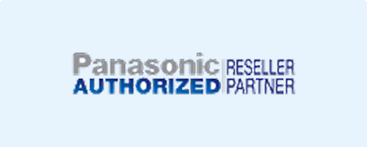 Authorized Panasonic partner emblem