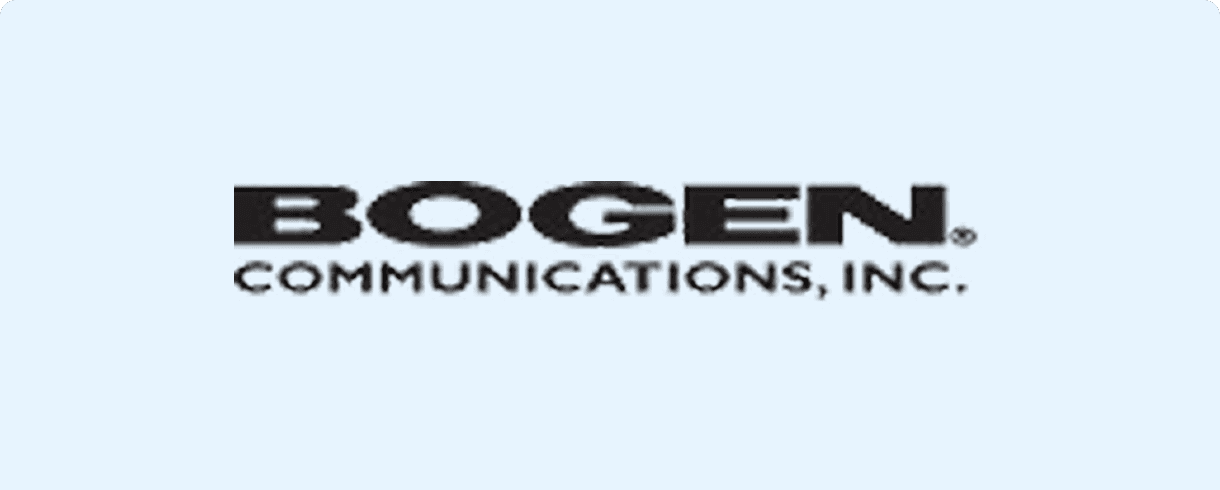 Bogen Communications, Inc. branding